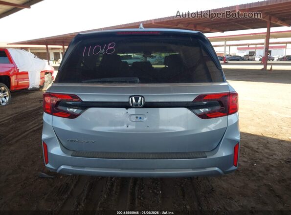 5FNRL6H68TB058115 2026 HONDA ODYSSEY Серебряный 