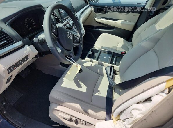 5FNRL6H68TB060110 2026 HONDA ODYSSEY Blue Vista interior delantera