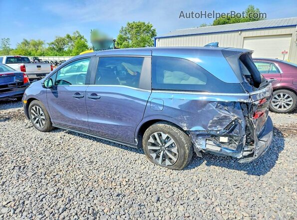 5FNRL6H68TB060110 2026 HONDA ODYSSEY Blue Trasero izquierdo