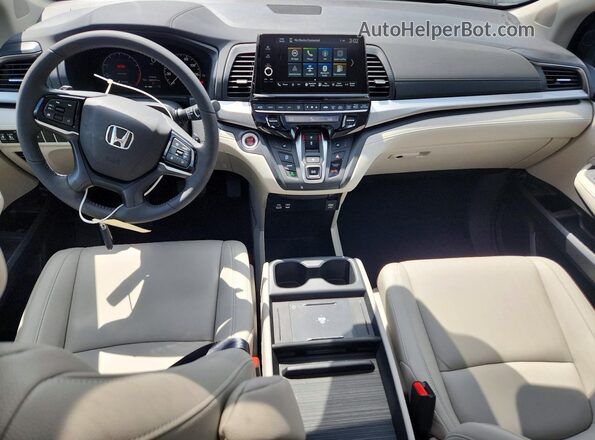 5FNRL6H68TB060110 2026 HONDA ODYSSEY Blue Vista del salpicadero