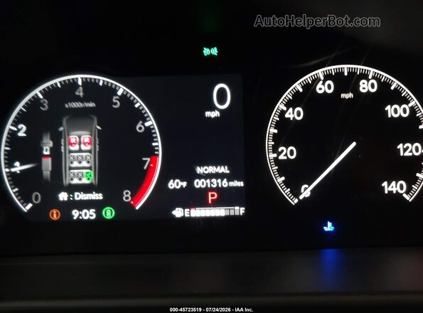 5FNRL6H68TB068515 2026 HONDA ODYSSEY White Vista de los asientos traseros