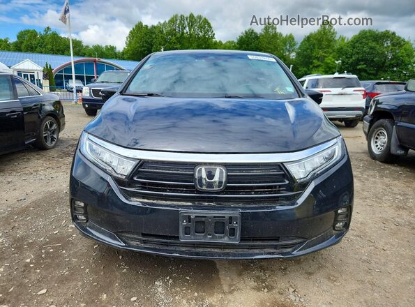 5FNRL6H69PB006644 2023 HONDA ODYSSEY Black წინა ხედი