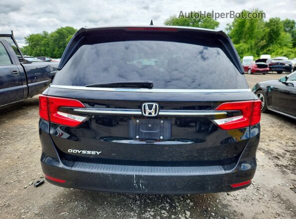 5FNRL6H69PB006644 2023 HONDA ODYSSEY Black უკანა ხედი
