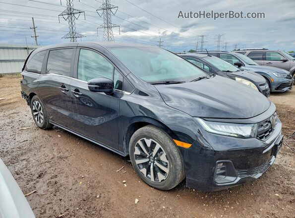 5FNRL6H69SB055335 2025 HONDA ODYSSEY Black Przód prawy