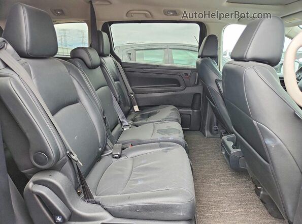 5FNRL6H69SB055335 2025 HONDA ODYSSEY Black Widok wnętrza z tyłu
