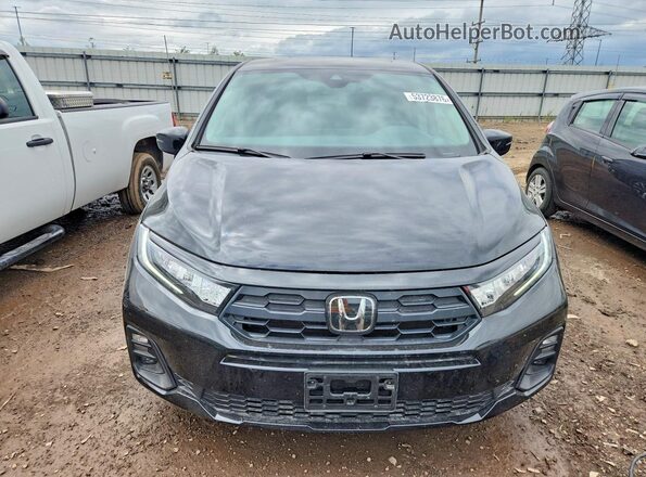 5FNRL6H69SB055335 2025 HONDA ODYSSEY Black Widok z przodu