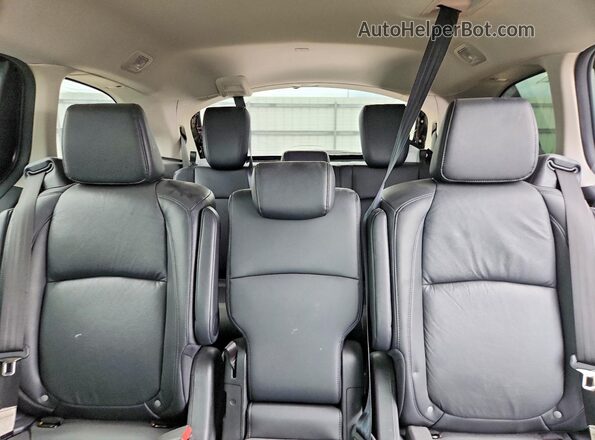 5FNRL6H69SB055335 2025 HONDA ODYSSEY Black Widok tylnych siedzeń