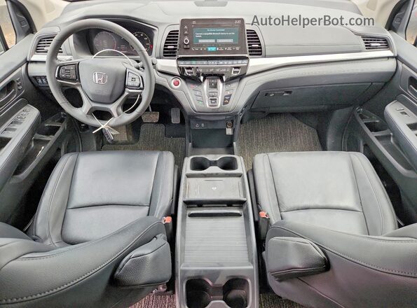 5FNRL6H69SB055335 2025 HONDA ODYSSEY Black Widok deski rozdzielczej