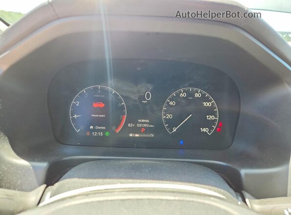 5FNRL6H69SB071048 2025 HONDA ODYSSEY Silver ხელსაწყოთა პანელის ხედი