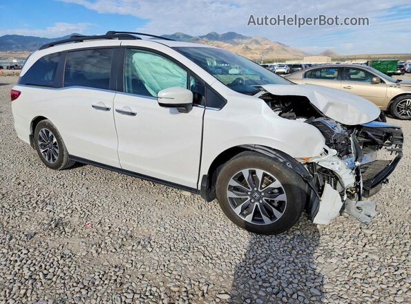 5FNRL6H6XPB073060 2023 HONDA ODYSSEY Белый Передняя правая четверть