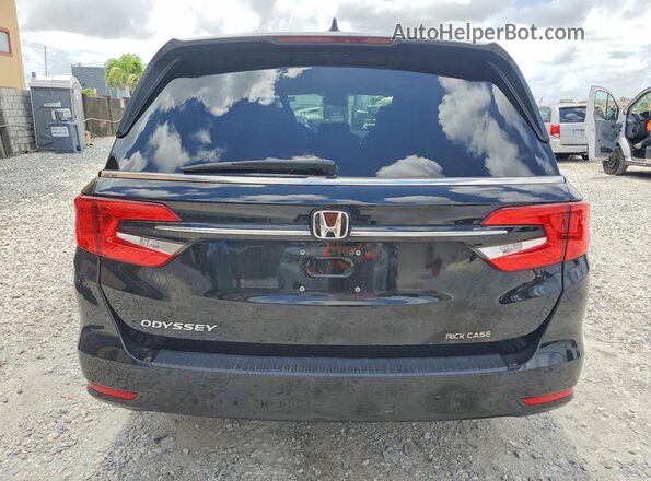 5FNRL6H6XRB052101 2024 HONDA ODYSSEY Black Вид ззаду