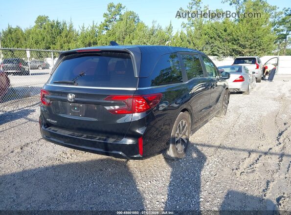 5FNRL6H6XSB086545 2025 HONDA ODYSSEY Black Trasero derecho