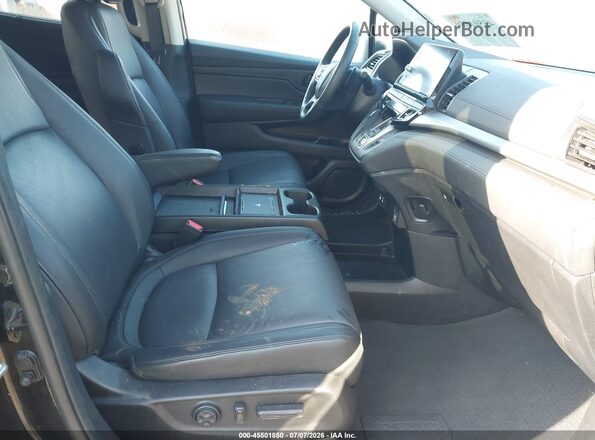 5FNRL6H6XSB086545 2025 HONDA ODYSSEY Black Vista interior delantera