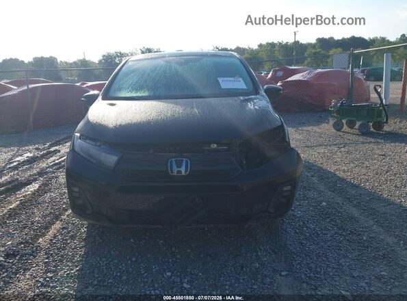 5FNRL6H6XSB086545 2025 HONDA ODYSSEY Black Vista del cuadro de instrumentos