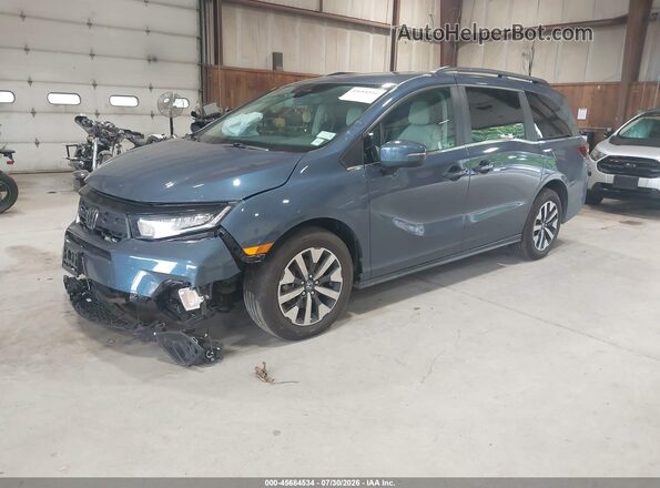 5FNRL6H6XTB005397 2026 HONDA ODYSSEY Blue Передня ліва чверть