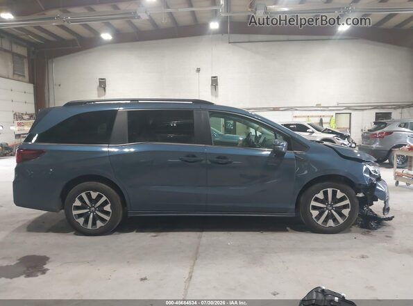 5FNRL6H6XTB005397 2026 HONDA ODYSSEY Blue Вид задньої частини салону