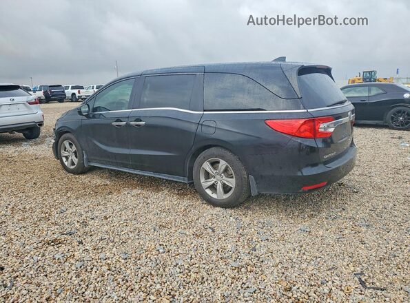 5FNRL6H70JB034090 2018 HONDA ODYSSEY Black Հետևի ձախ