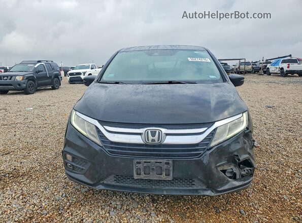 5FNRL6H70JB034090 2018 HONDA ODYSSEY Black Դիմացի տեսք