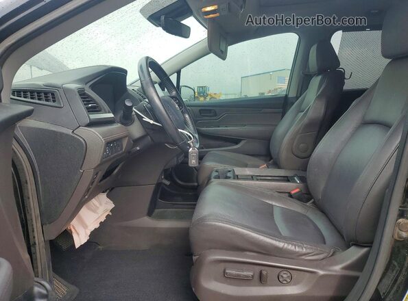 5FNRL6H70JB034090 2018 HONDA ODYSSEY Black Սալոնի դիմացի տեսք