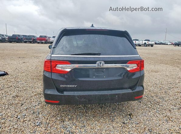 5FNRL6H70JB034090 2018 HONDA ODYSSEY Black Հետևի տեսք
