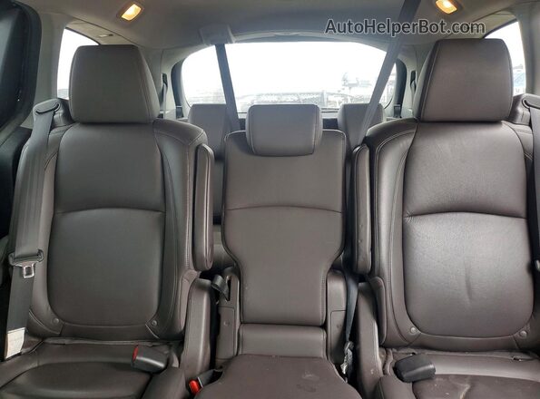 5FNRL6H70JB034090 2018 HONDA ODYSSEY Black Հետևի նստատեղերի տեսք