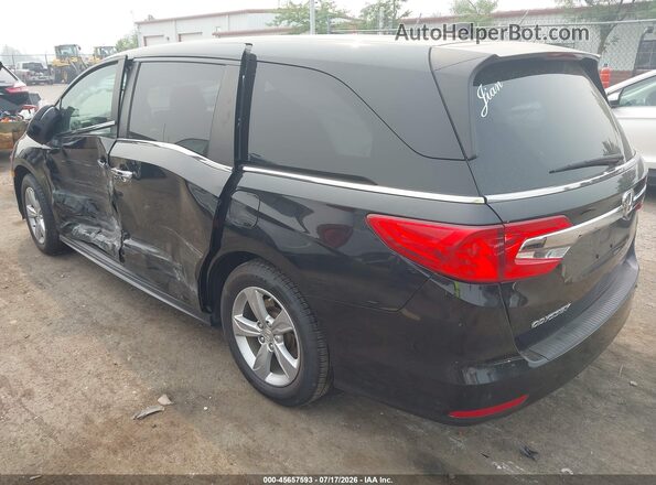 5FNRL6H70JB050645 2018 HONDA ODYSSEY Black უკანა მარცხენა