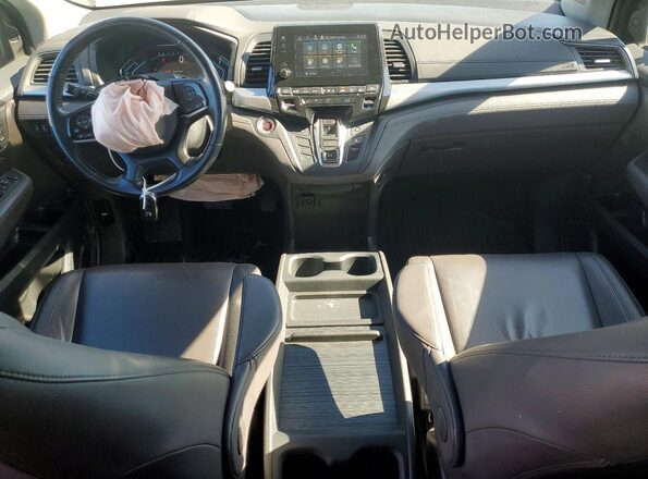 5FNRL6H70JB060253 2018 HONDA ODYSSEY Gray Widok deski rozdzielczej