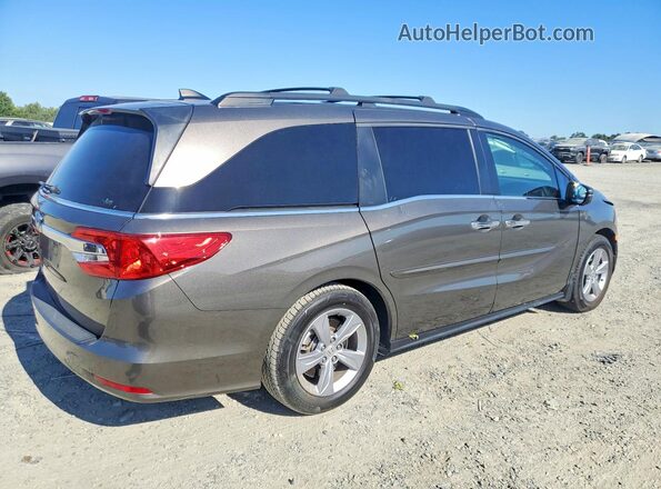 5FNRL6H70JB060253 2018 HONDA ODYSSEY Gray Tył prawy