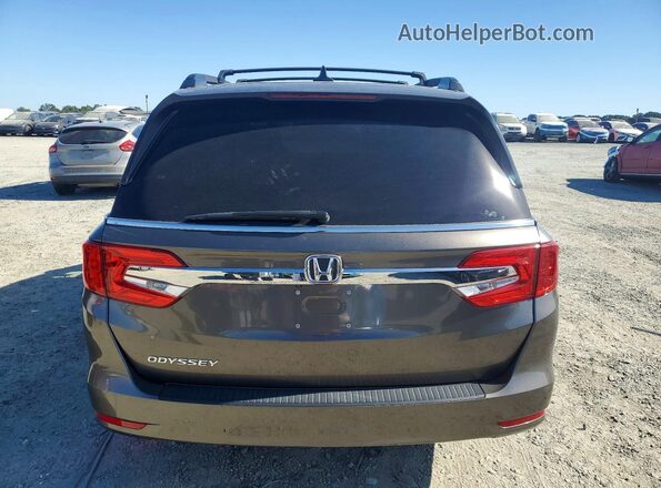 5FNRL6H70JB060253 2018 HONDA ODYSSEY Gray Widok z tyłu