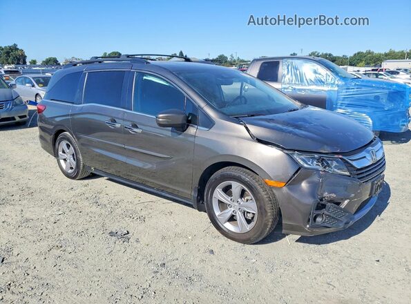 5FNRL6H70JB060253 2018 HONDA ODYSSEY Gray Przód prawy