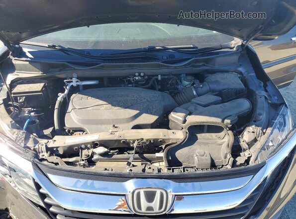 5FNRL6H70JB060253 2018 HONDA ODYSSEY Gray Widok komory silnika