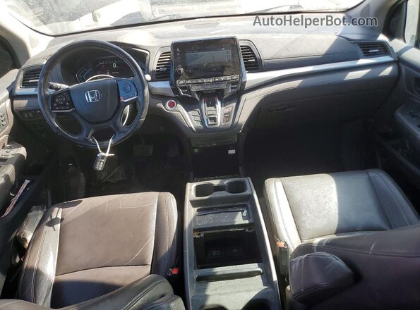 5FNRL6H70JB065193 2018 HONDA ODYSSEY Black წინა პანელის ხედი