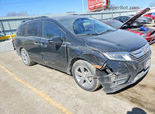 5FNRL6H70JB065193 2018 HONDA ODYSSEY Black წინა მარჯვენა