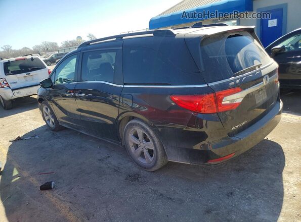 5FNRL6H70JB065193 2018 HONDA ODYSSEY Black უკანა მარცხენა