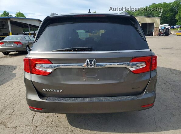 5FNRL6H70JB070183 2018 HONDA ODYSSEY Charcoal Vista trasera