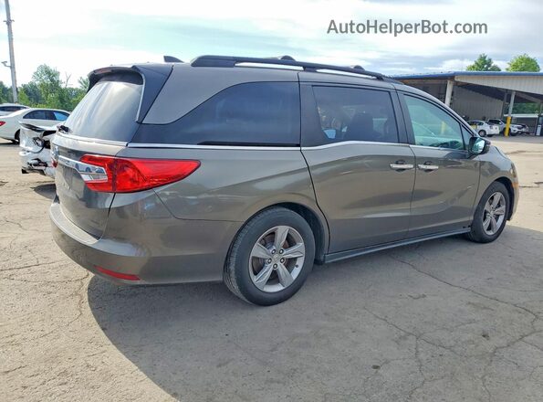5FNRL6H70JB070183 2018 HONDA ODYSSEY Charcoal Trasero derecho