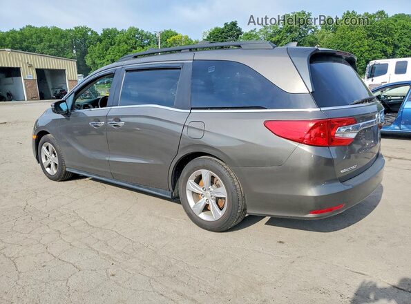 5FNRL6H70JB070183 2018 HONDA ODYSSEY Charcoal Trasero izquierdo