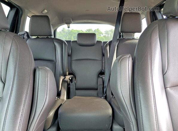 5FNRL6H70JB070183 2018 HONDA ODYSSEY Charcoal Vista de los asientos traseros