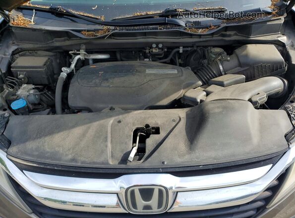 5FNRL6H70JB070183 2018 HONDA ODYSSEY Charcoal Vista del compartimento del motor