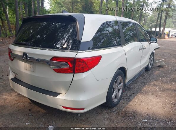 5FNRL6H70JB083919 2018 HONDA ODYSSEY White Rear right