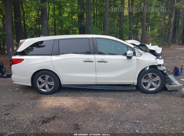 5FNRL6H70JB083919 2018 HONDA ODYSSEY White Rear interior view
