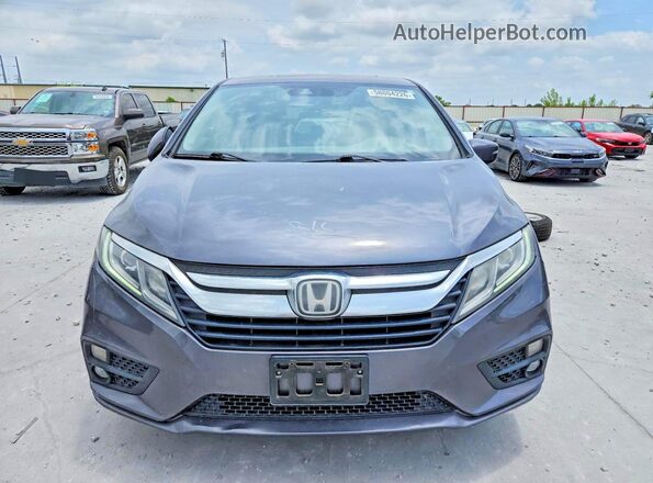 5FNRL6H70JB094029 2018 HONDA ODYSSEY Серый Вид спереди