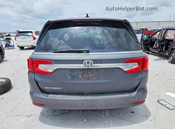 5FNRL6H70JB094029 2018 HONDA ODYSSEY Серый Вид сзади