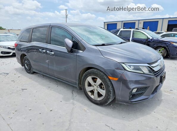 5FNRL6H70JB094029 2018 HONDA ODYSSEY Серый Передняя правая четверть