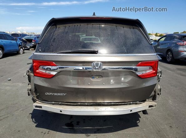 5FNRL6H70JB095343 2018 HONDA ODYSSEY Brown Widok z tyłu
