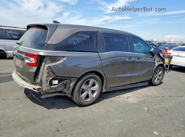 5FNRL6H70JB095343 2018 HONDA ODYSSEY Brown Tył prawy