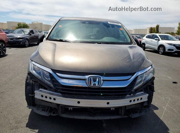 5FNRL6H70JB095343 2018 HONDA ODYSSEY Brown Widok z przodu