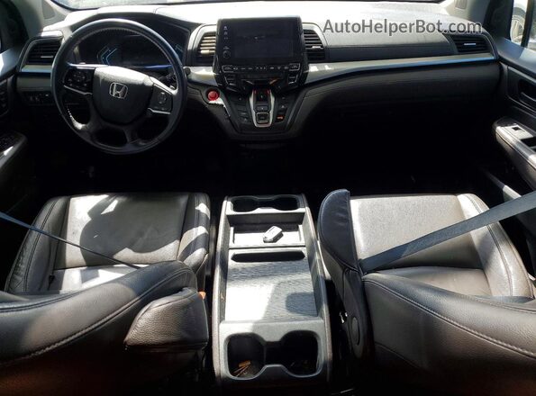 5FNRL6H70JB095343 2018 HONDA ODYSSEY Brown Widok deski rozdzielczej