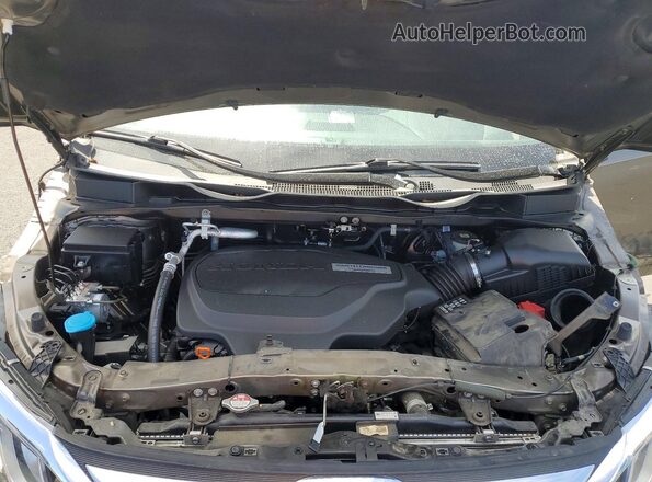 5FNRL6H70JB095343 2018 HONDA ODYSSEY Brown Widok komory silnika