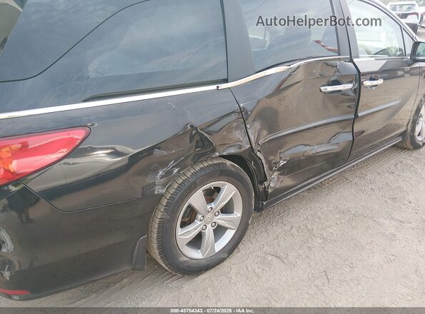 5FNRL6H70JB098002 2018 HONDA ODYSSEY Black Դիմացի տեսք